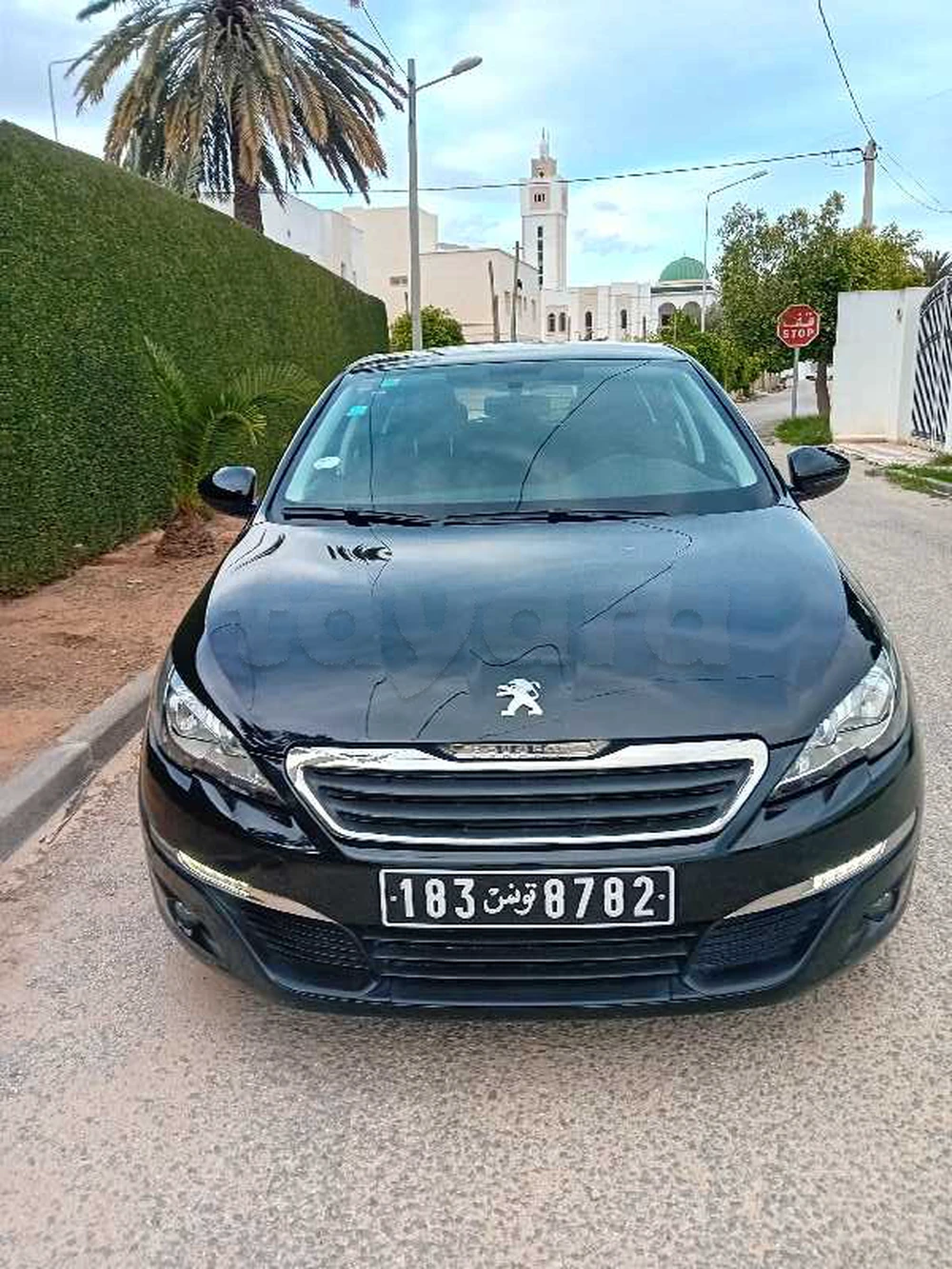 Carte voiture Peugeot 308