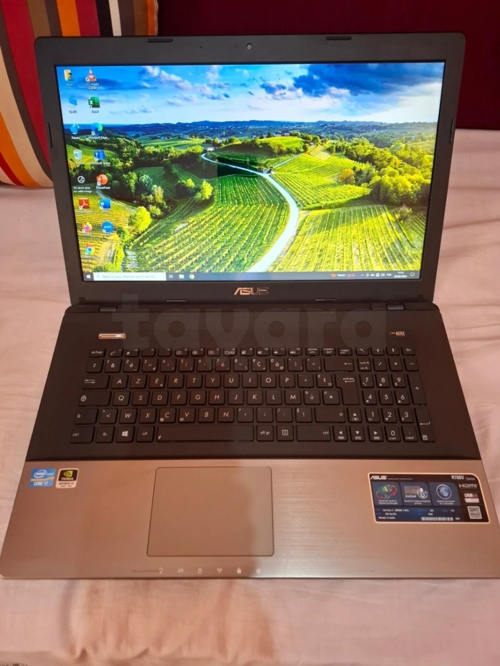 ORDINATEUR PORTABLE ASUS R700V i7- HDD 1TO + SSD 500 Mo