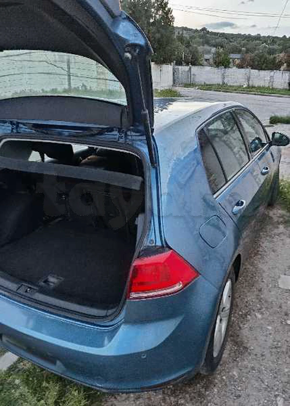 Carte voiture Volkswagen Golf 7