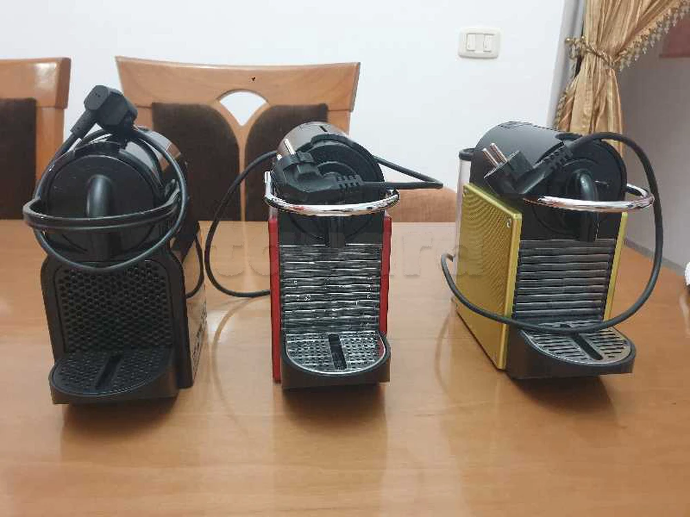 3 machines Nespresso