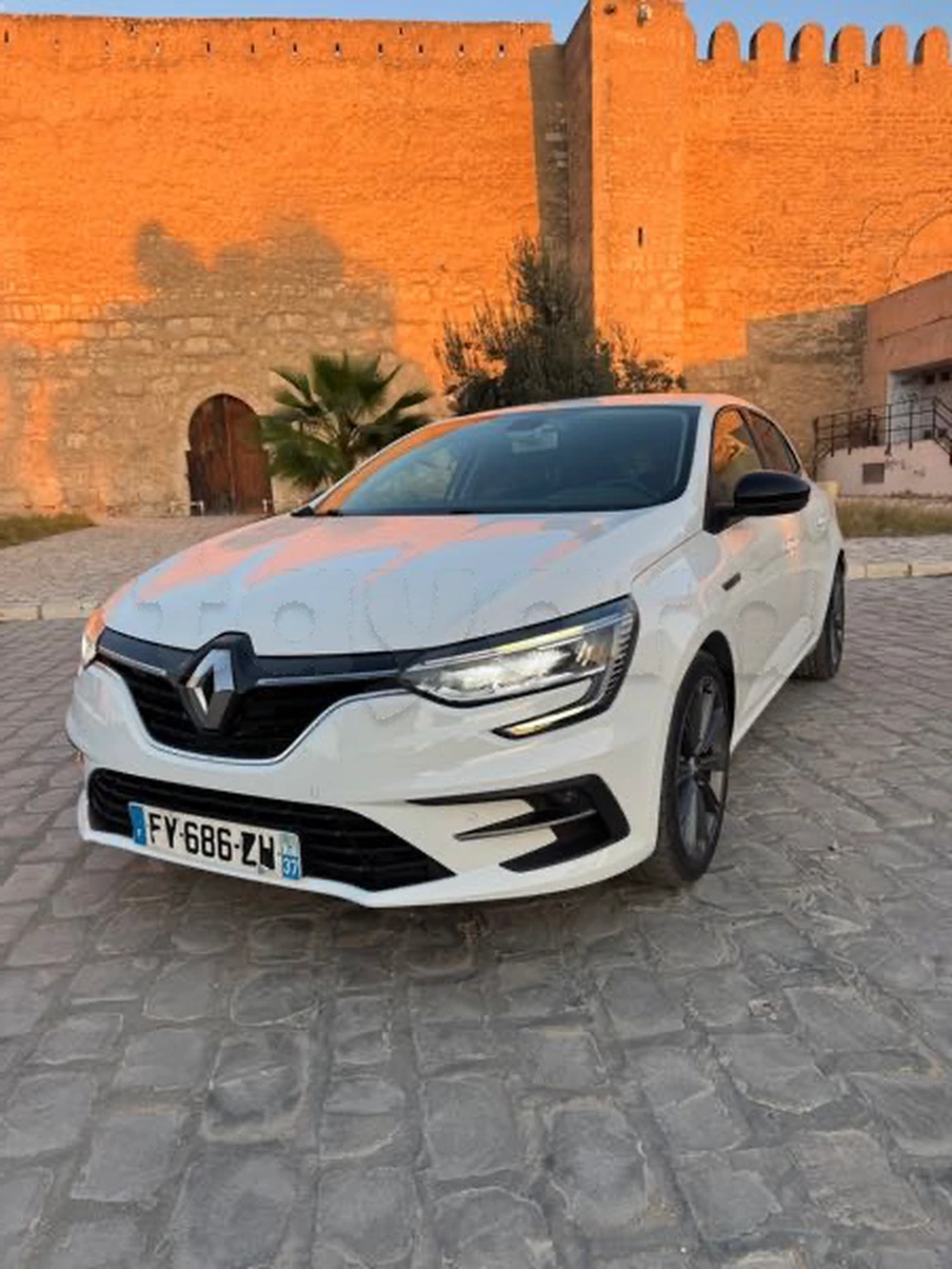 Carte voiture Renault Megane