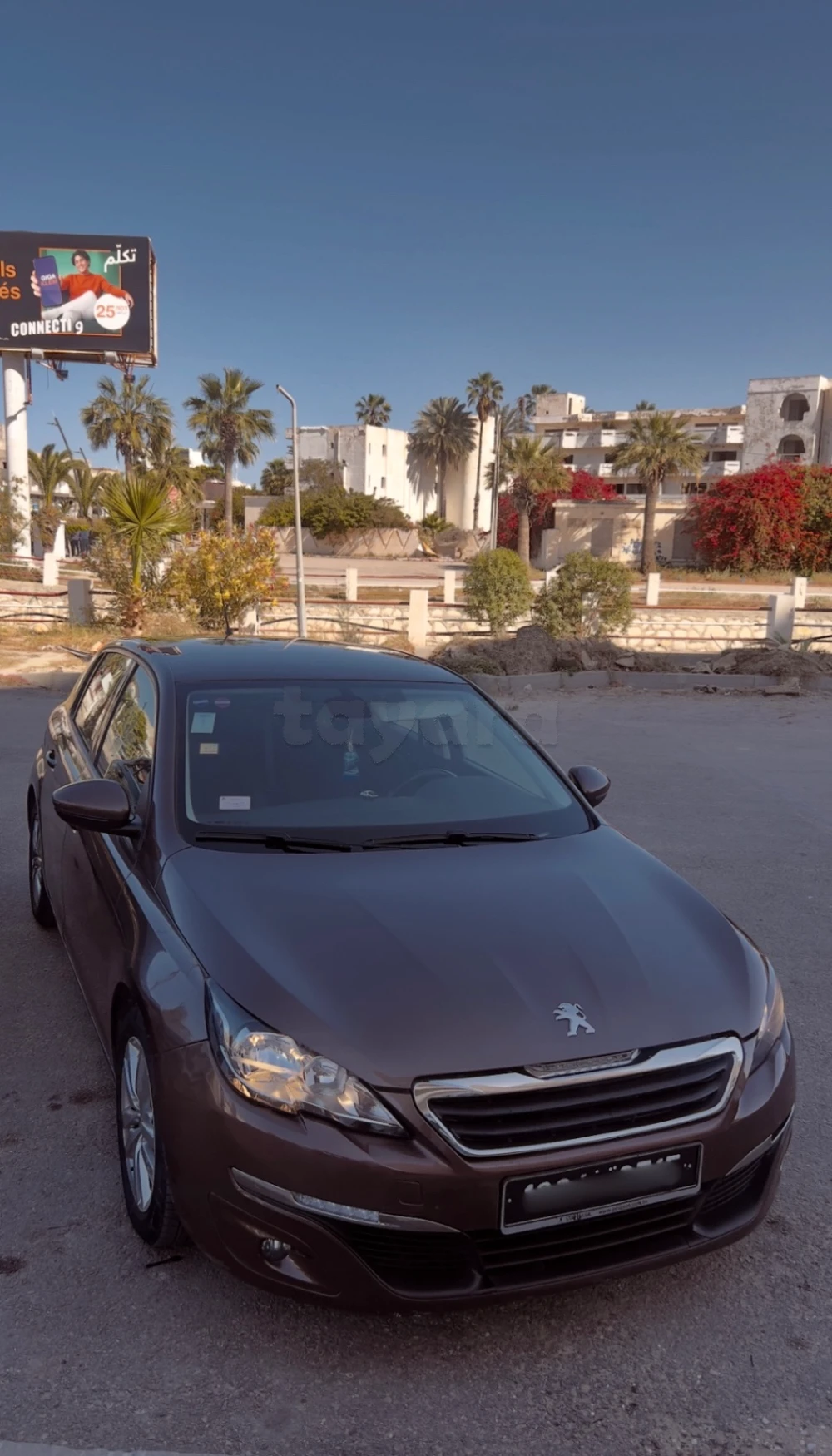 Carte voiture Peugeot 308