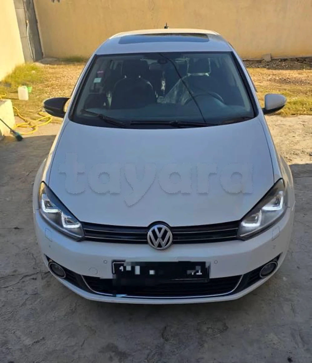Carte voiture Volkswagen Golf 6