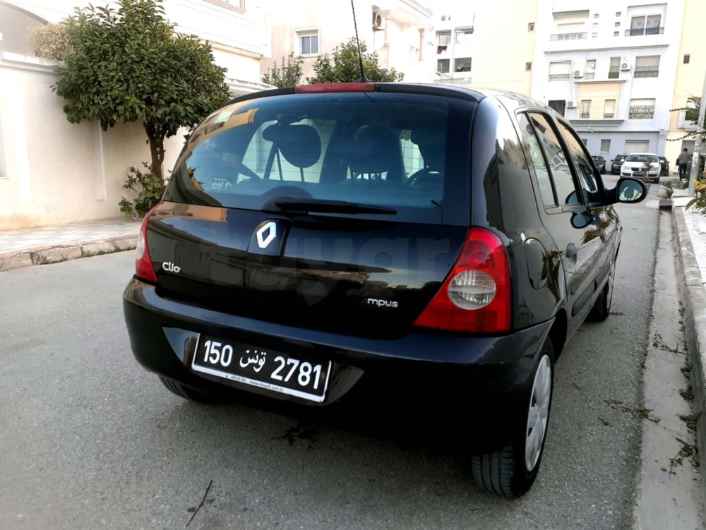 Carte voiture Renault Clio