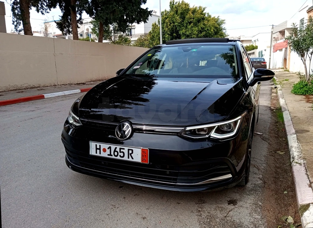 Carte voiture Volkswagen Golf 8