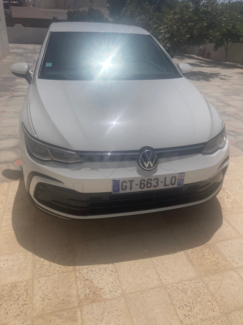 Carte voiture Volkswagen Golf 8