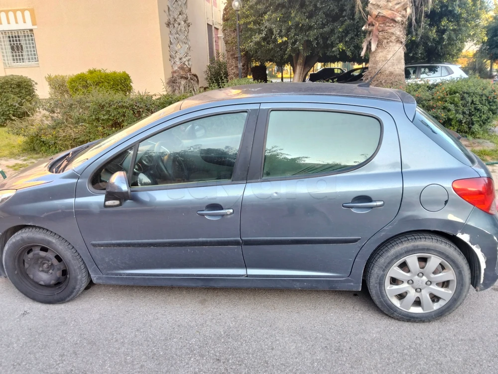 Carte voiture Peugeot 207