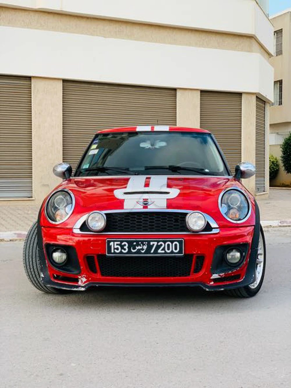 Carte voiture Mini Cooper