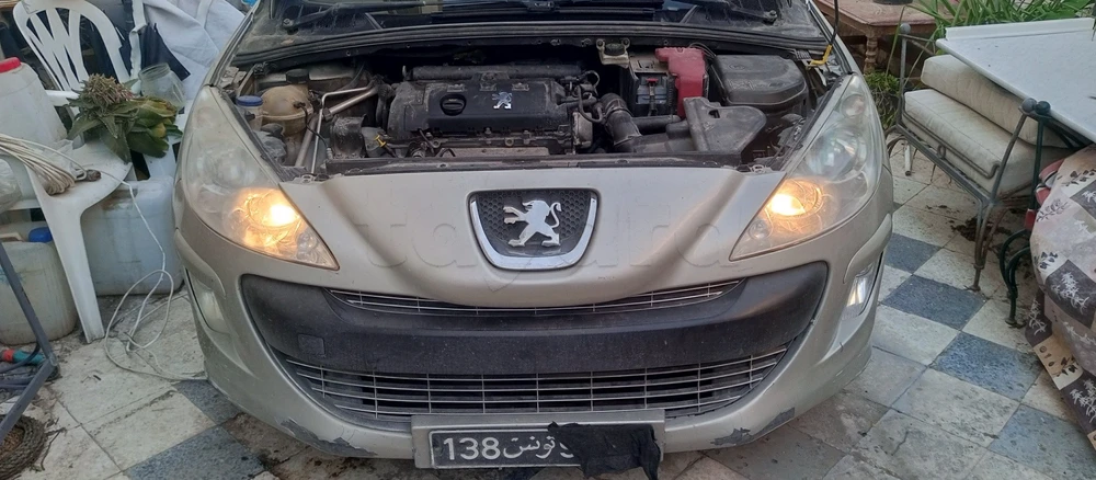 Carte voiture Peugeot 308