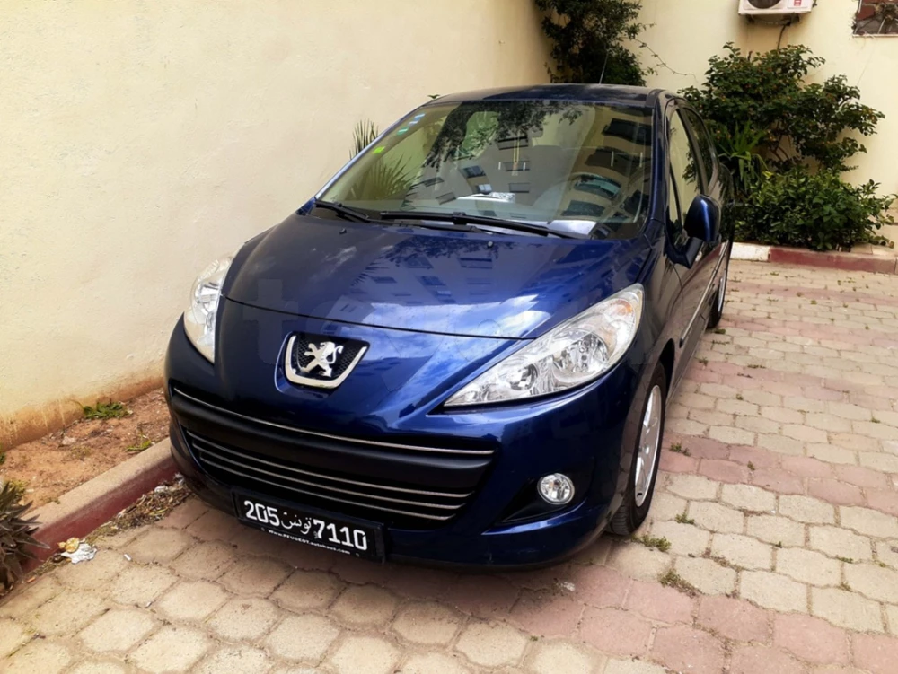 Carte voiture Peugeot 207