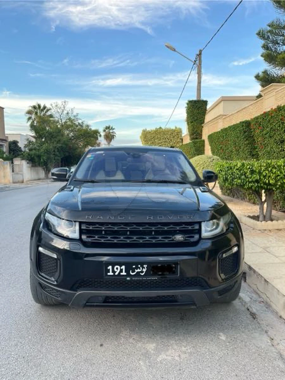 Carte voiture Land Rover Range Rover Evoque