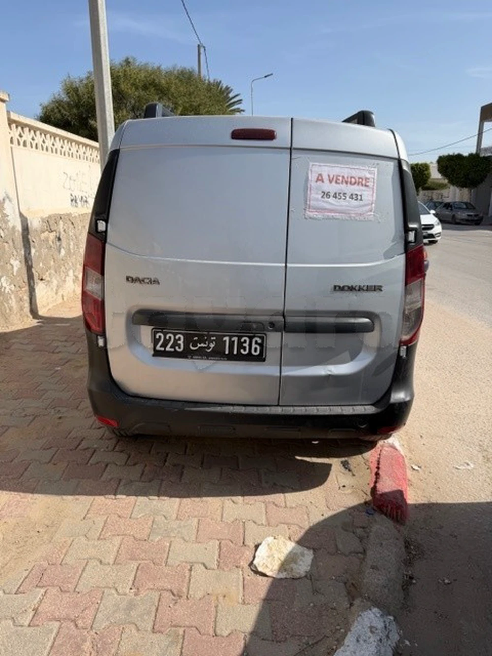 Carte voiture Dacia Dokker