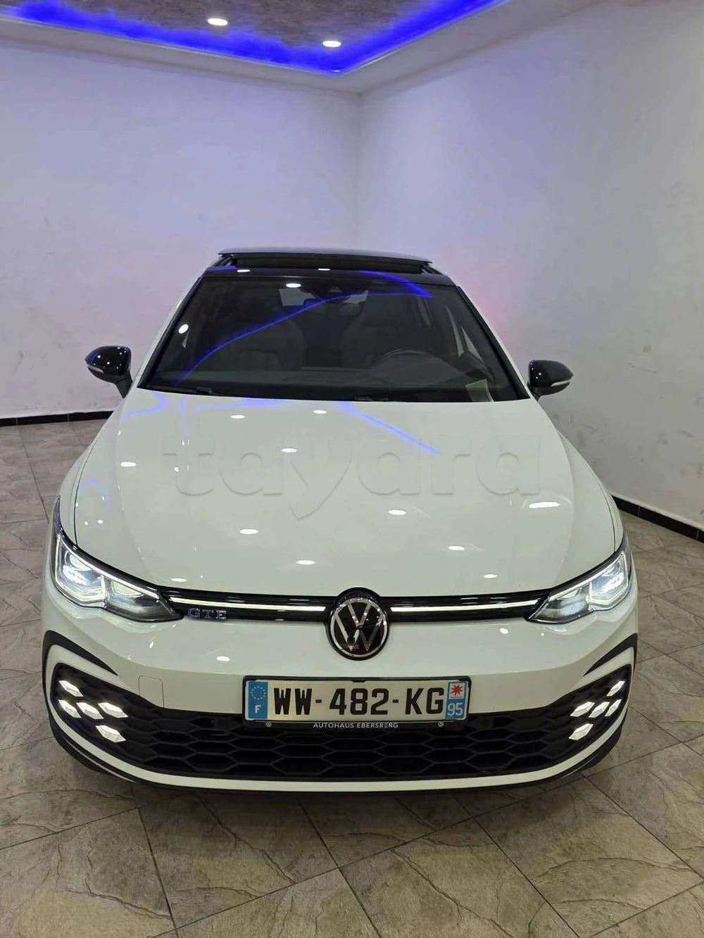 Carte voiture Volkswagen Golf