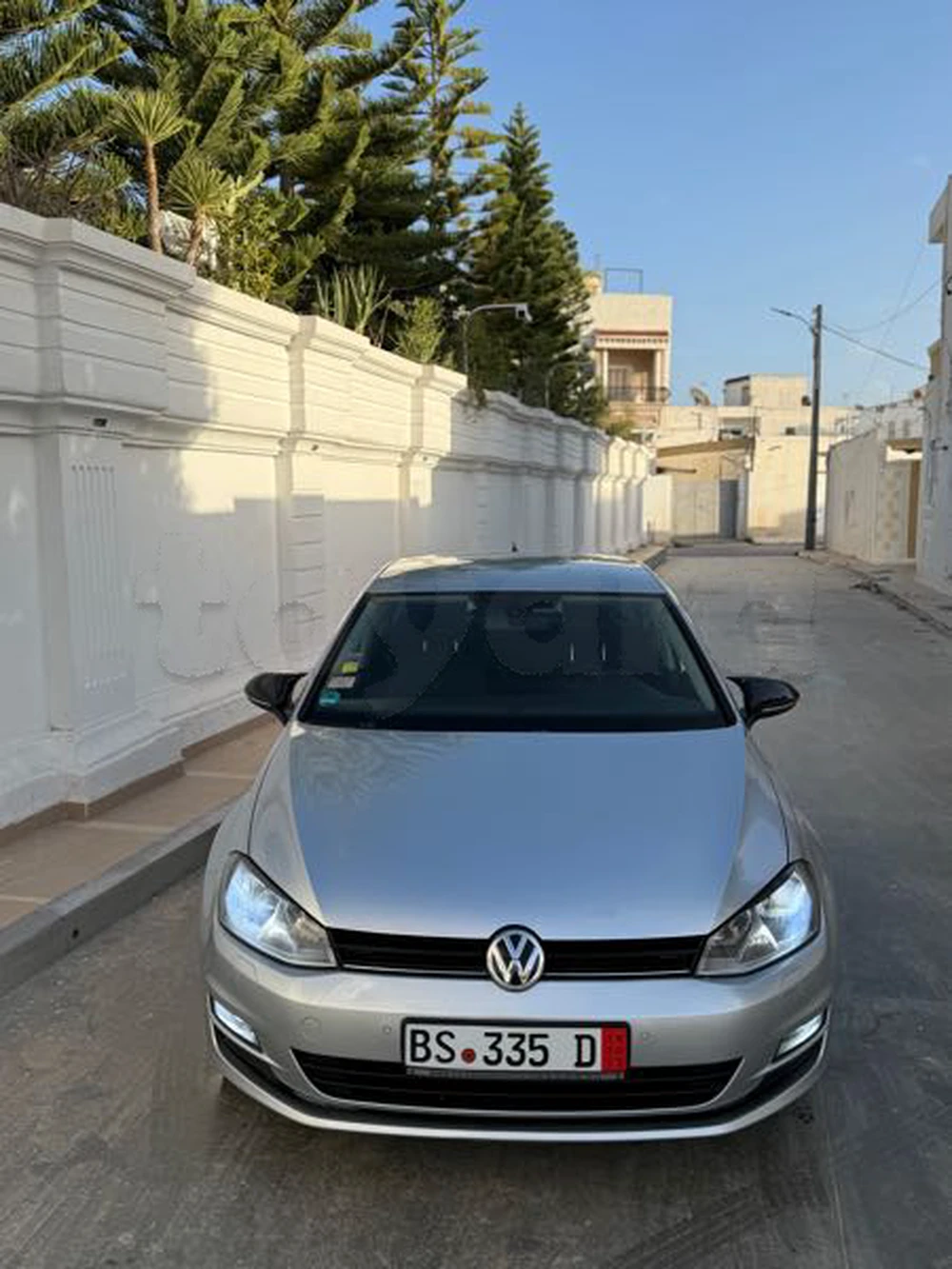Carte voiture Volkswagen Golf 7