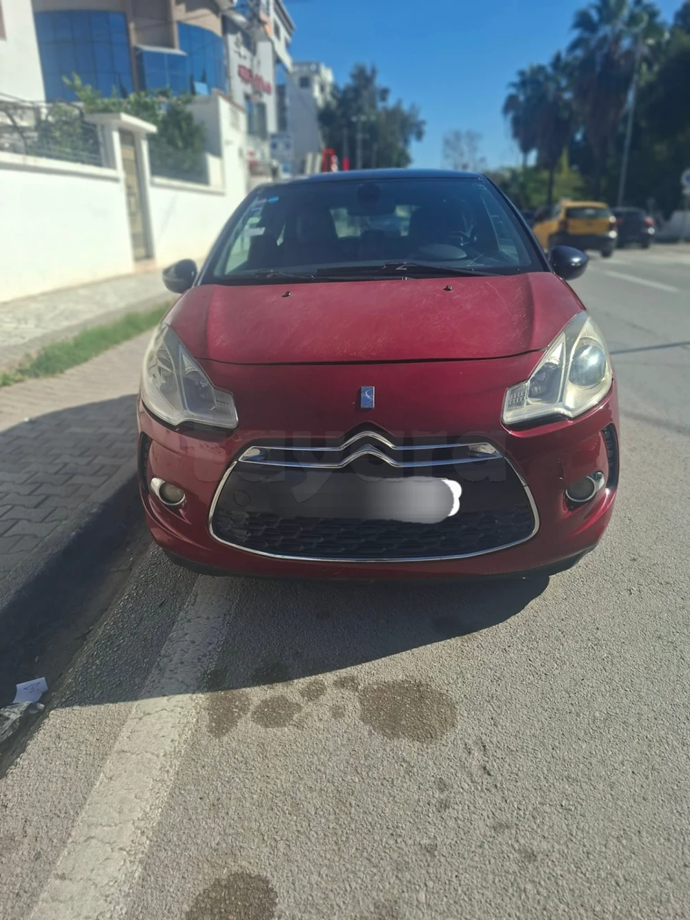 Carte voiture Citroen DS3