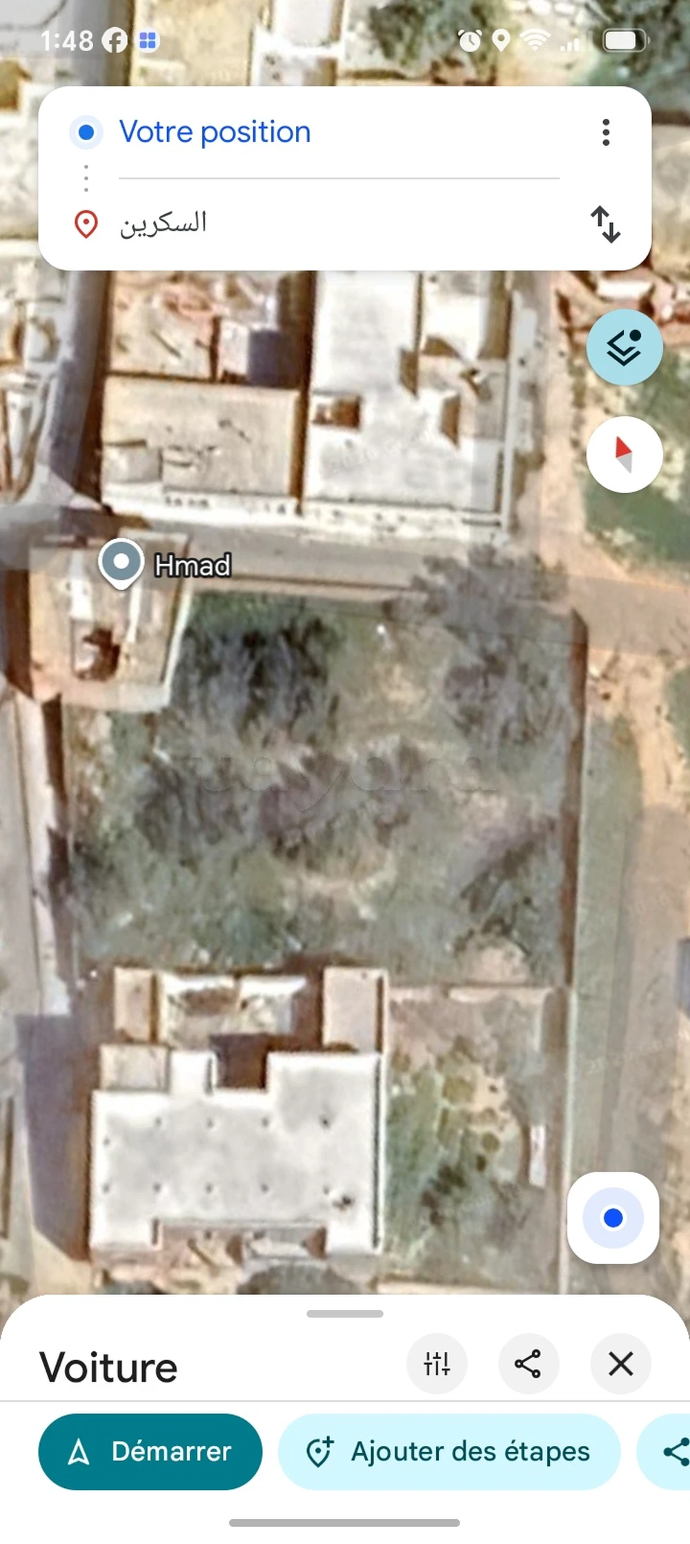 Lot chez famille Hbib Bouras à vendre 1300 mètre a Soukrine Téboulba