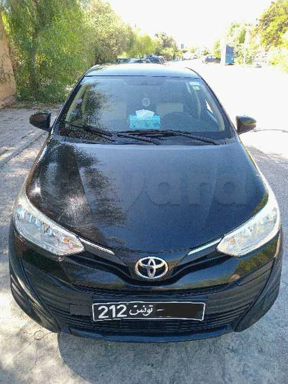 Carte voiture Toyota Yaris