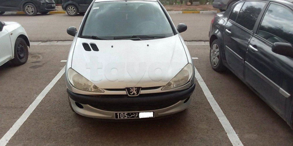 Carte voiture Peugeot 206