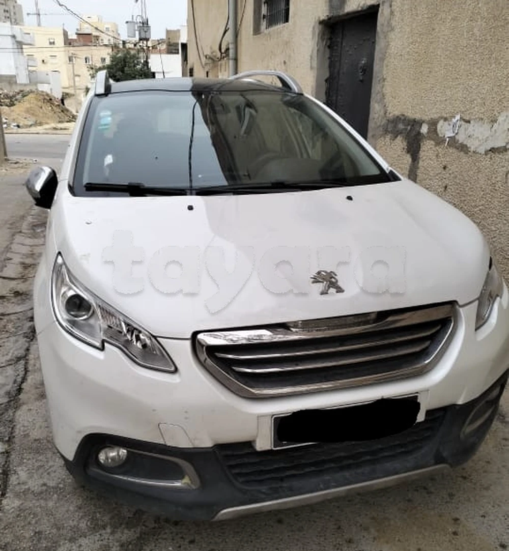 Carte voiture Peugeot 2008