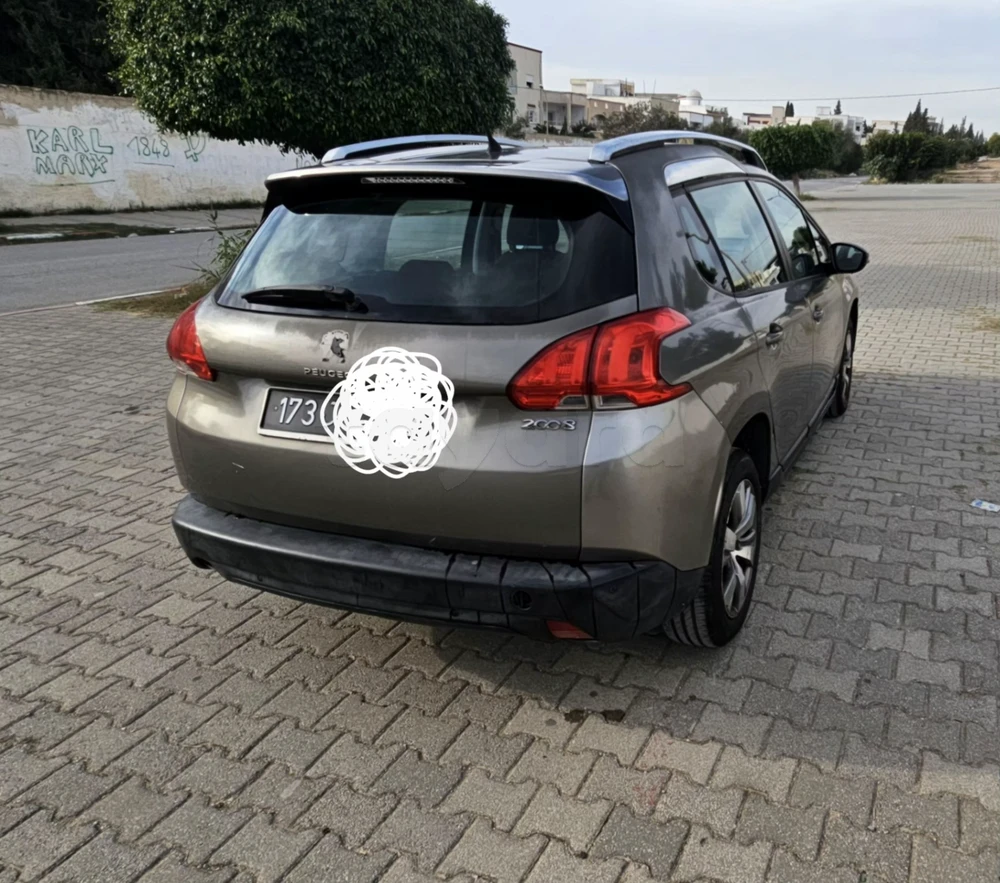 Carte voiture Peugeot 2008