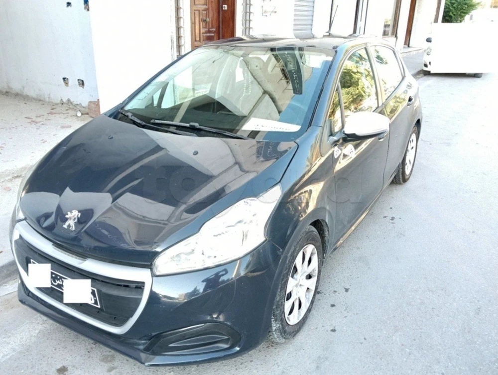 Carte voiture Peugeot 208
