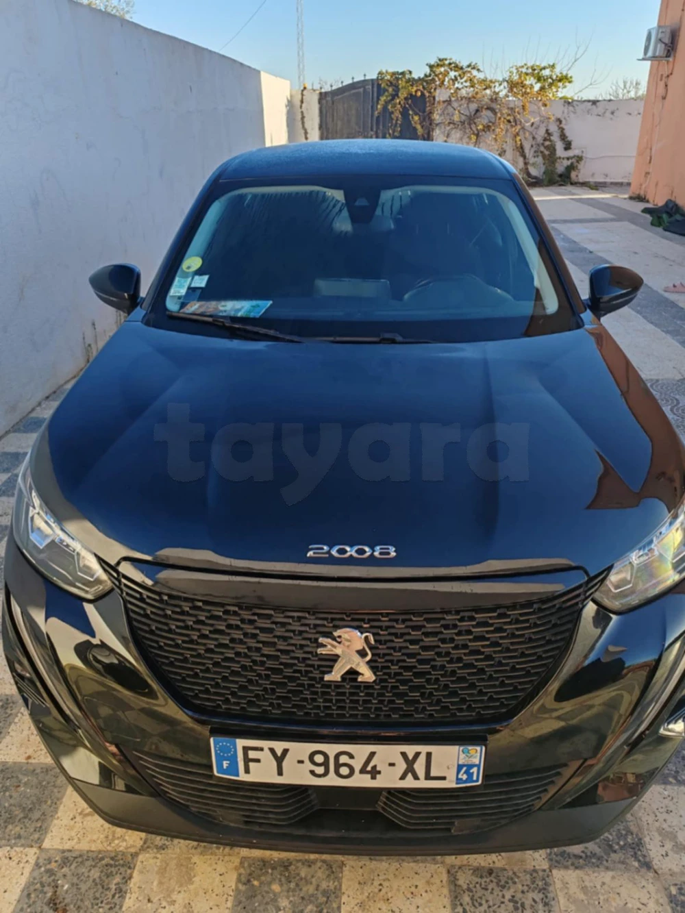 Carte voiture Peugeot 2008