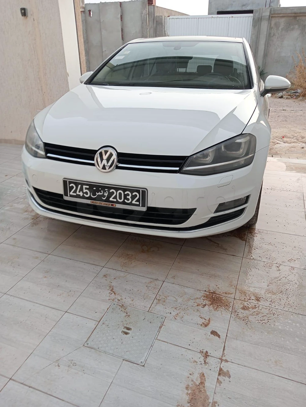 Carte voiture Volkswagen Golf 7