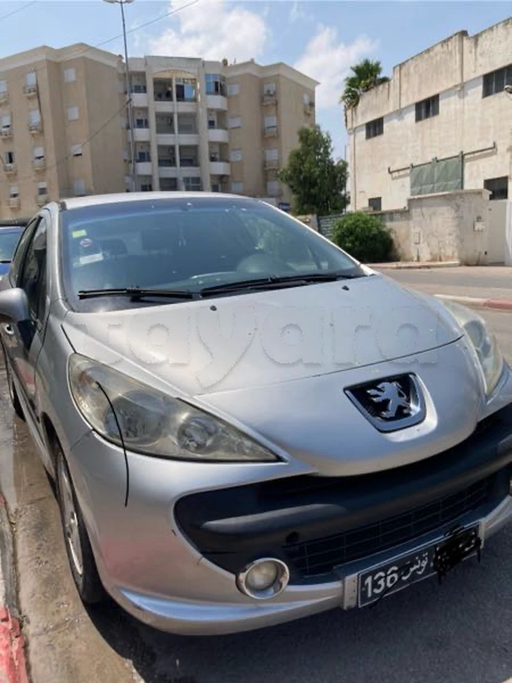 Carte voiture Peugeot 207