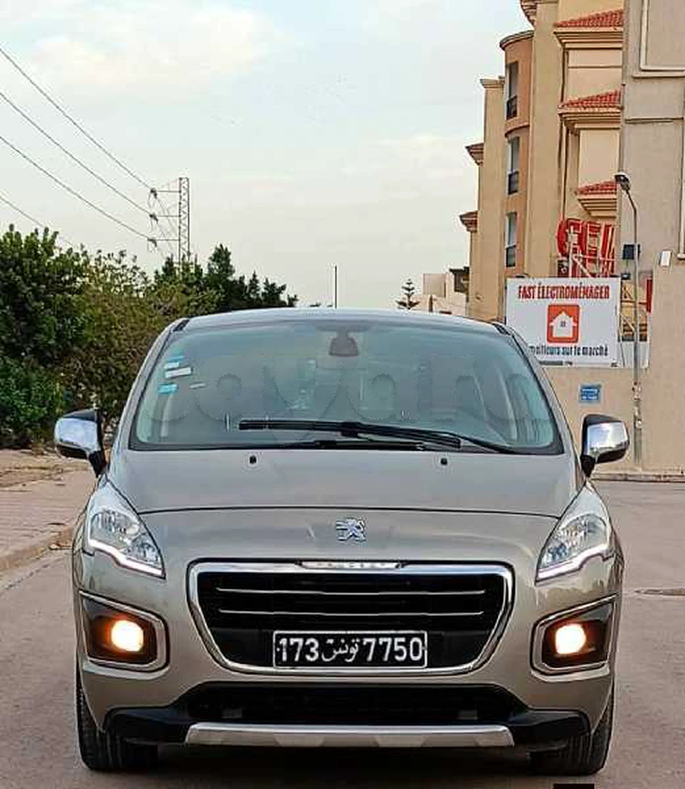Carte voiture Peugeot 3008