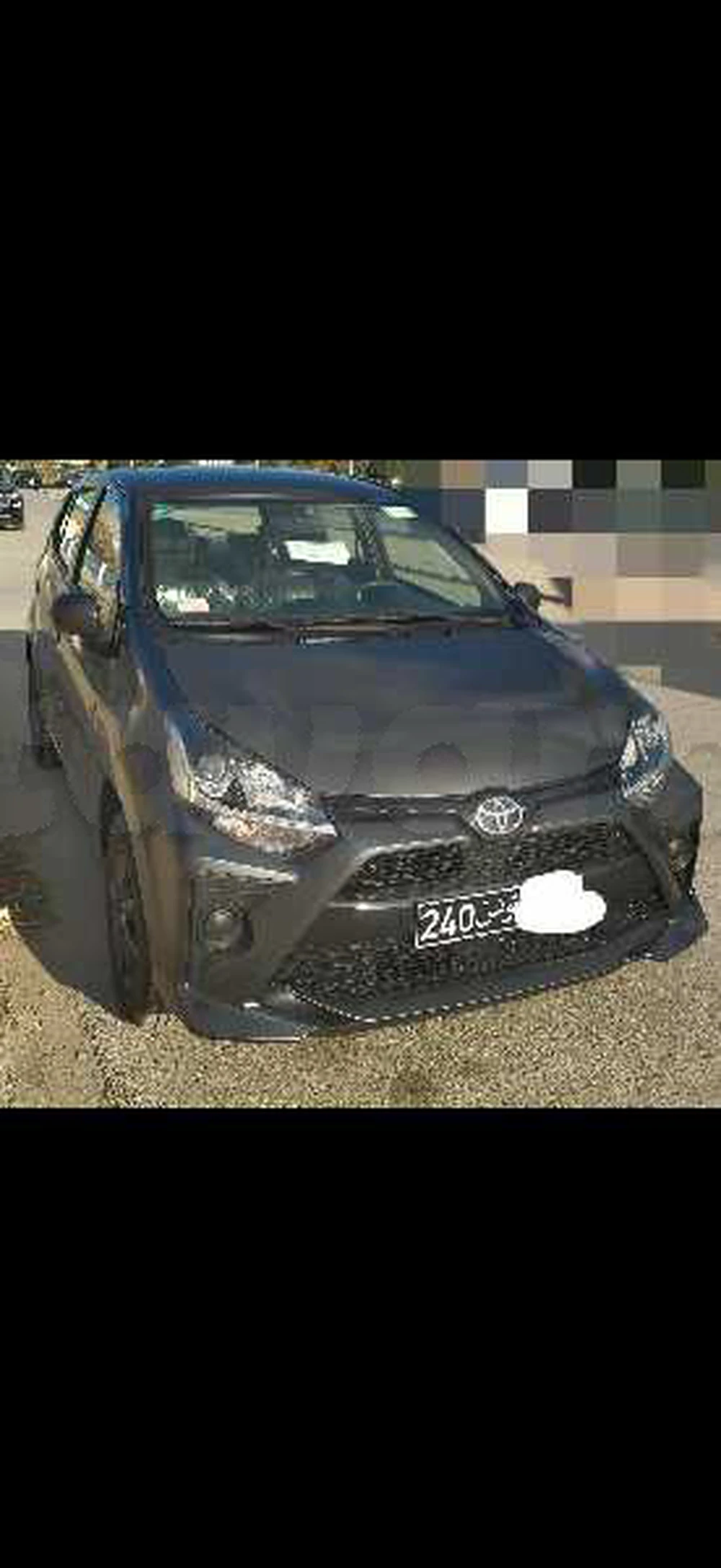 Carte voiture Toyota Aygo