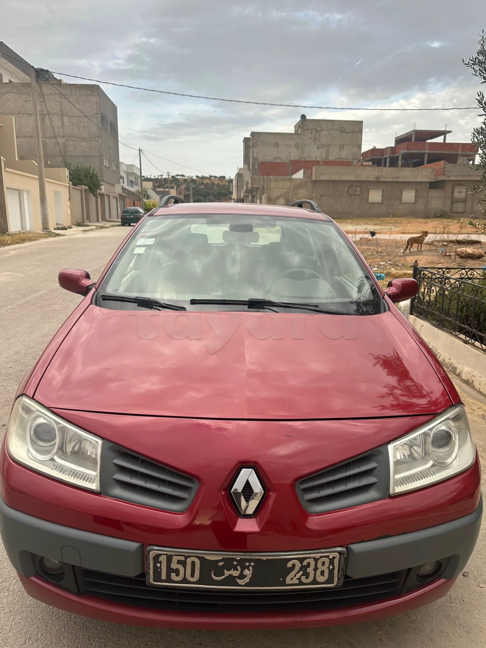 Carte voiture Renault Megane