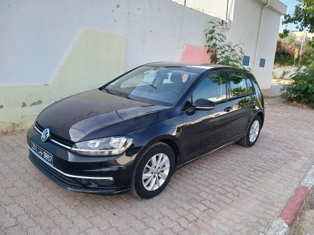 Carte voiture Volkswagen Golf