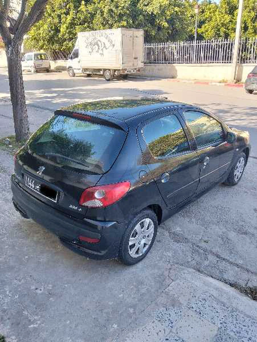 Carte voiture Peugeot 206