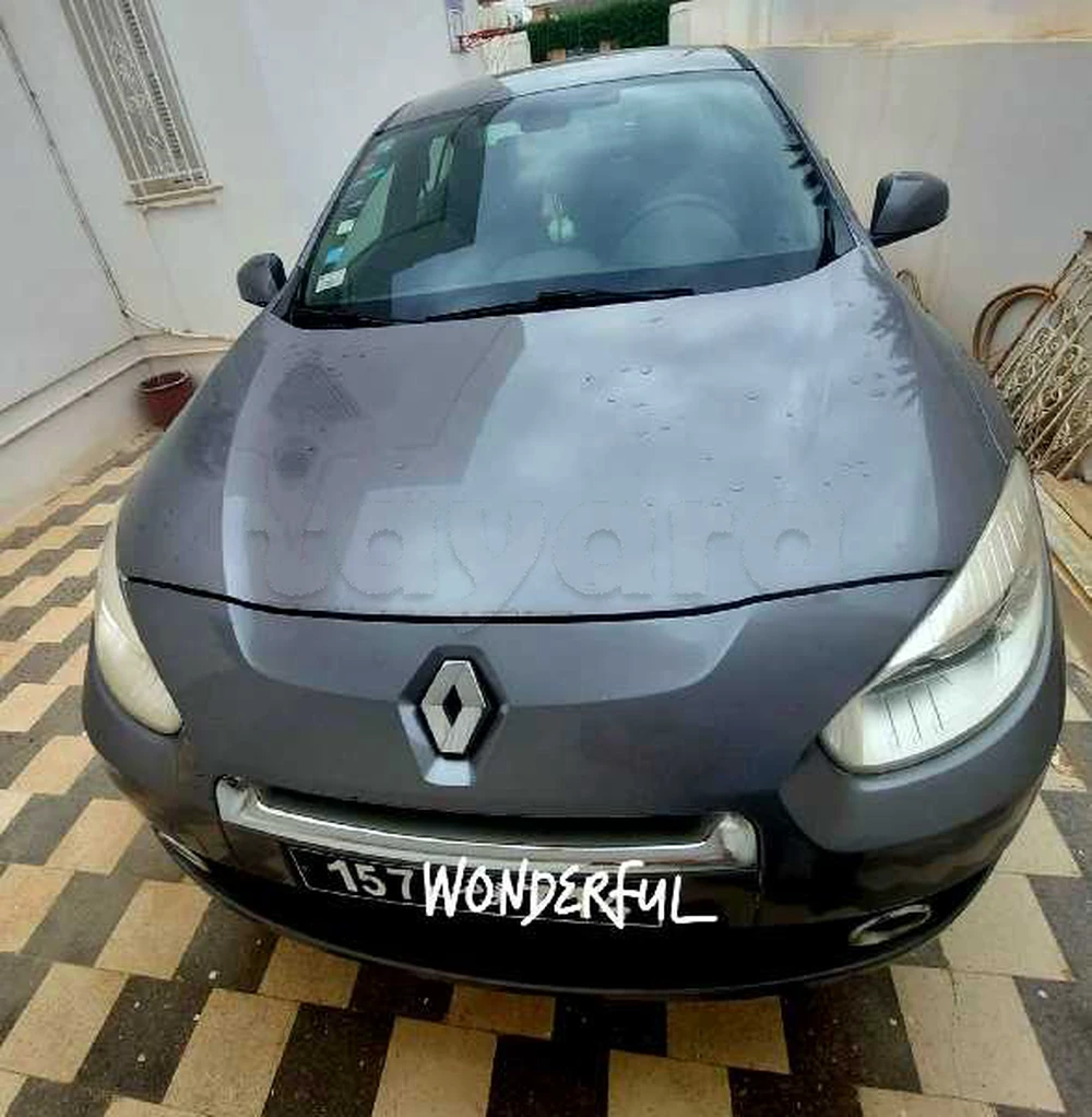 Carte voiture Renault Fluence