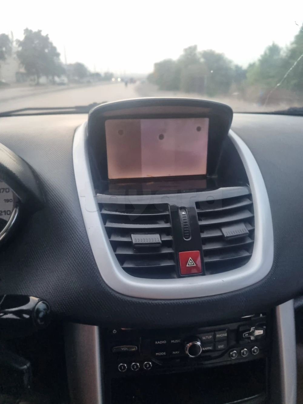 Carte voiture Peugeot 207