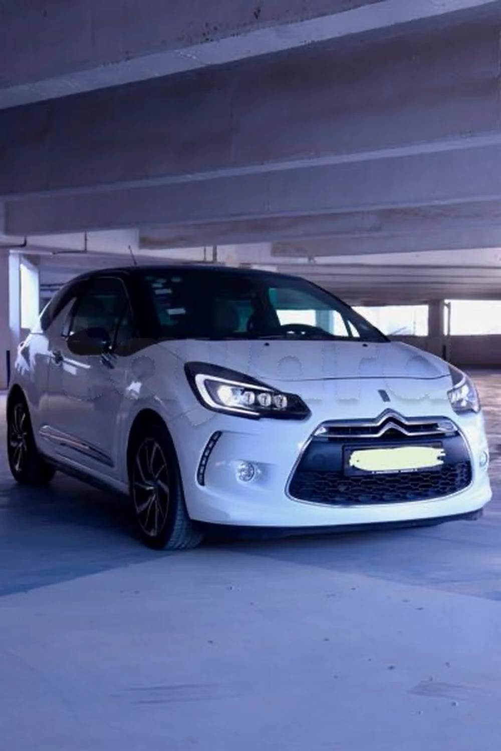 Carte voiture Citroen DS3