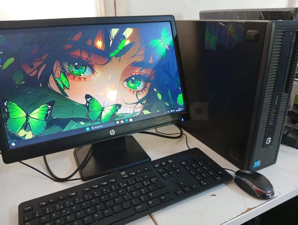 PC Bureau Complet HP ProDesk / Intel Core i5 4ème Gén / 8 Go RAM + SSD