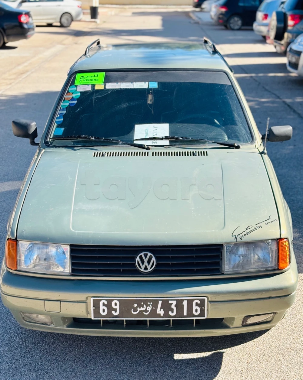 Carte voiture Volkswagen Fox