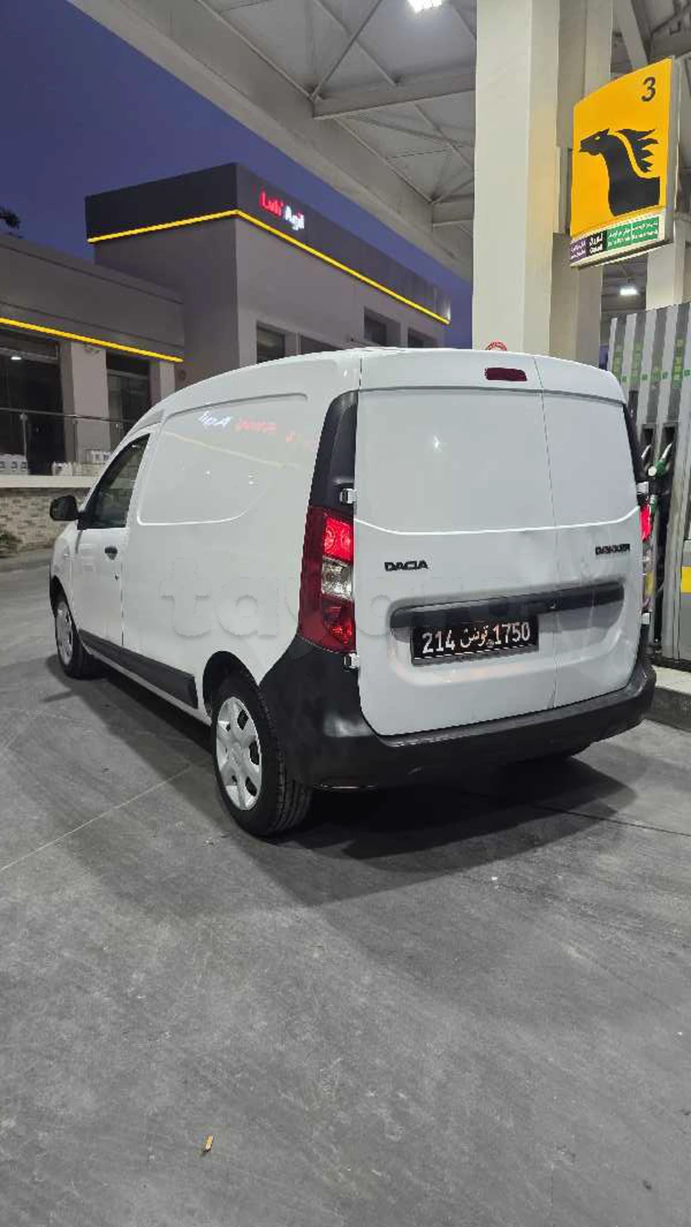 Carte voiture Dacia Dokker