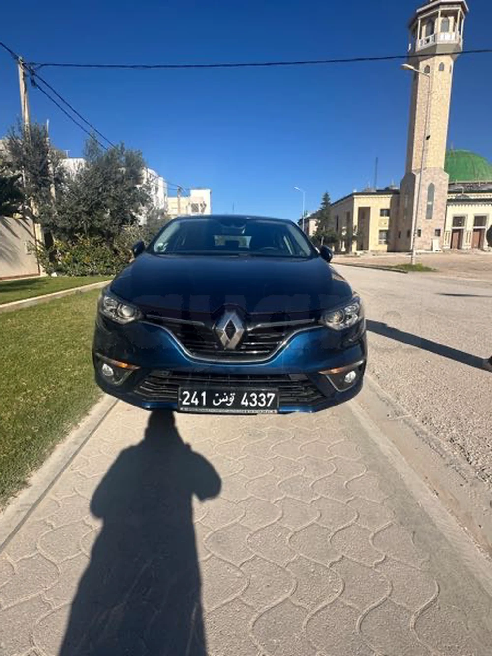 Carte voiture Renault Megane