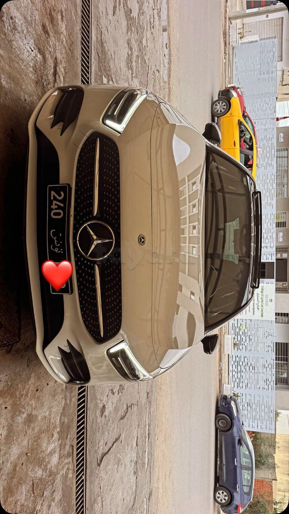 Carte voiture Mercedes-Benz Classe A