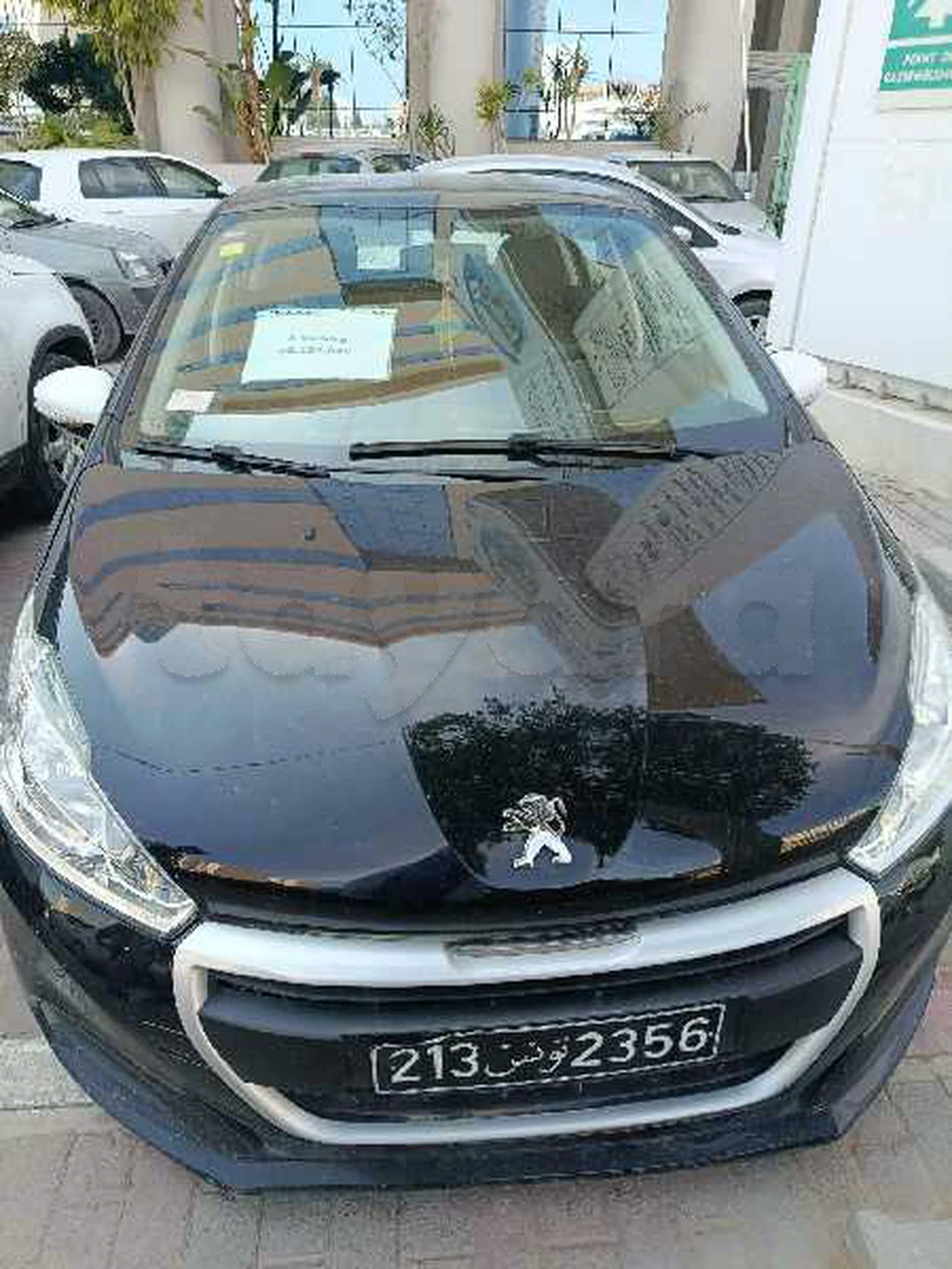 Carte voiture Peugeot 208