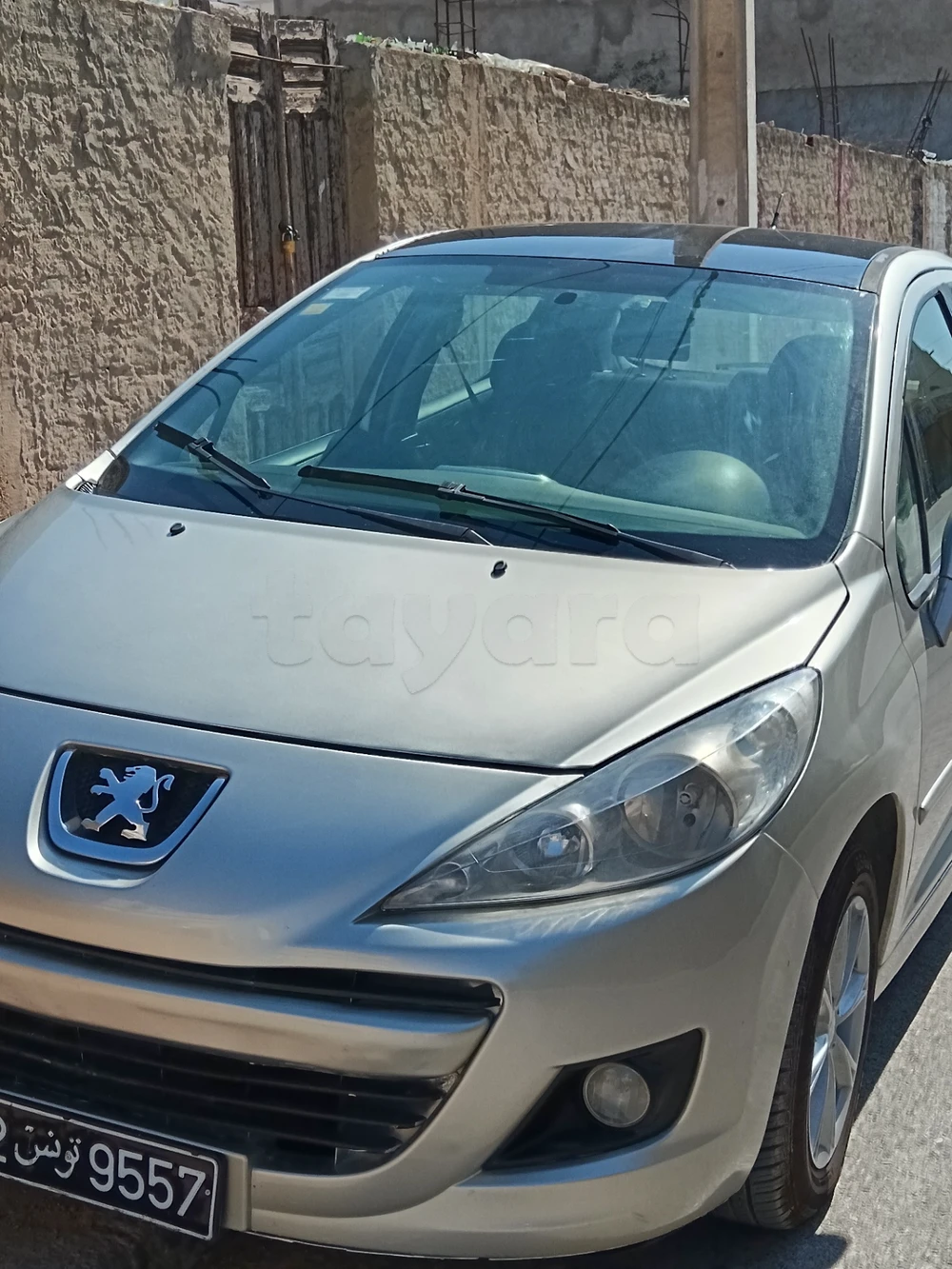 Carte voiture Peugeot 207