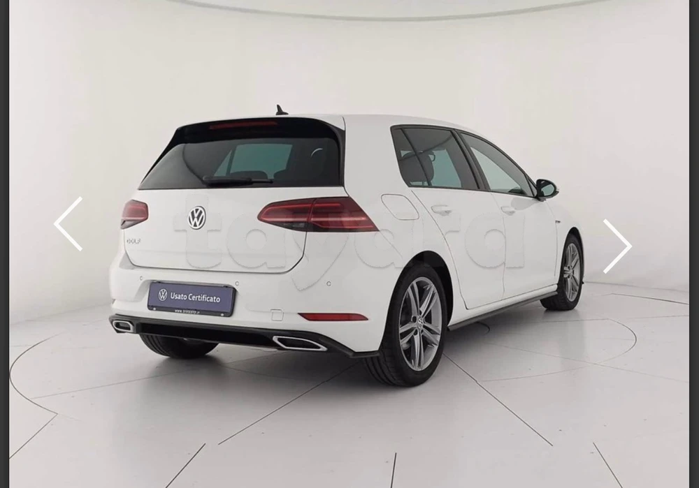 Carte voiture Volkswagen Golf