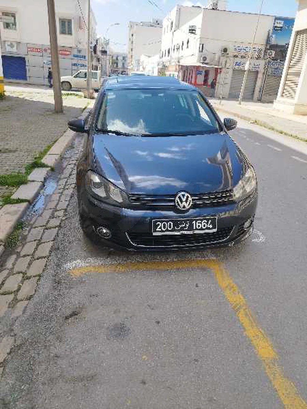 Carte voiture Volkswagen Golf