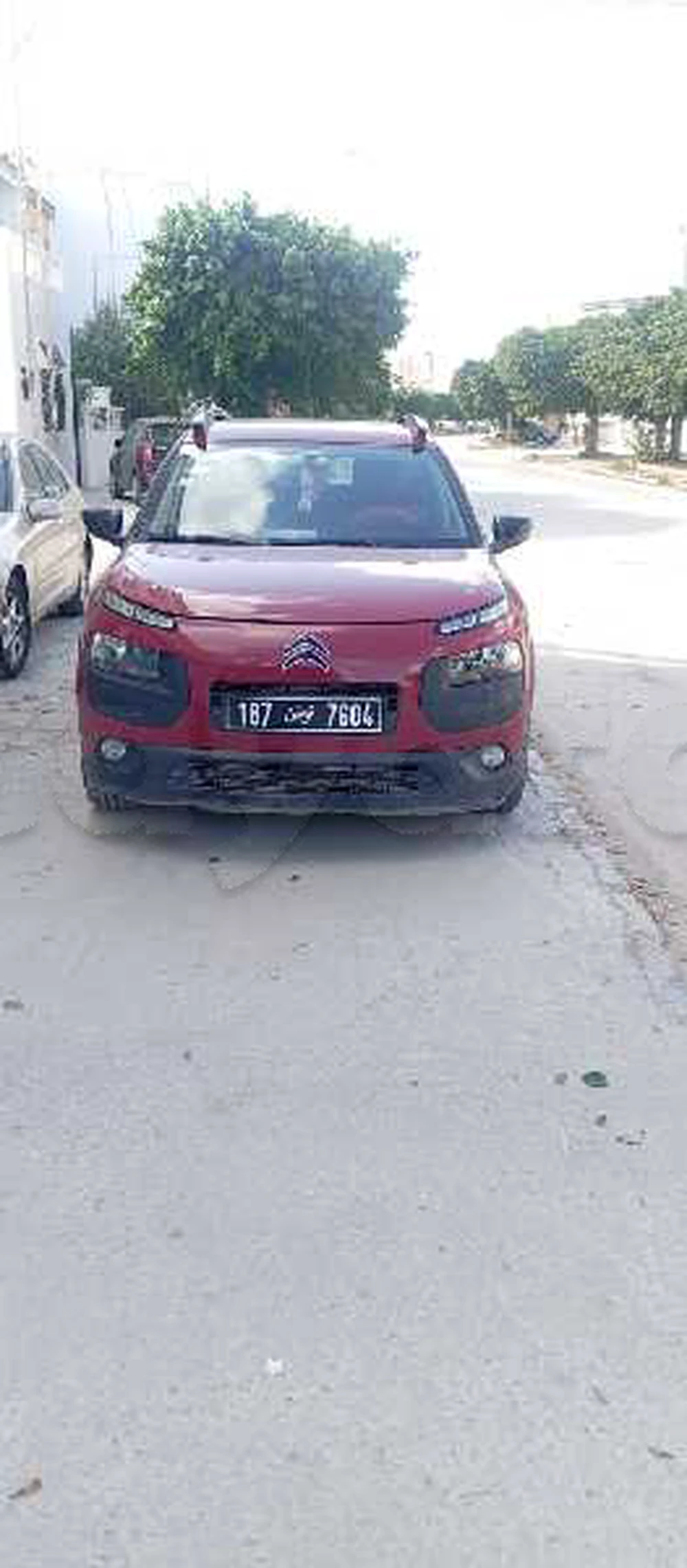 Carte voiture Citroen C4 Cactus