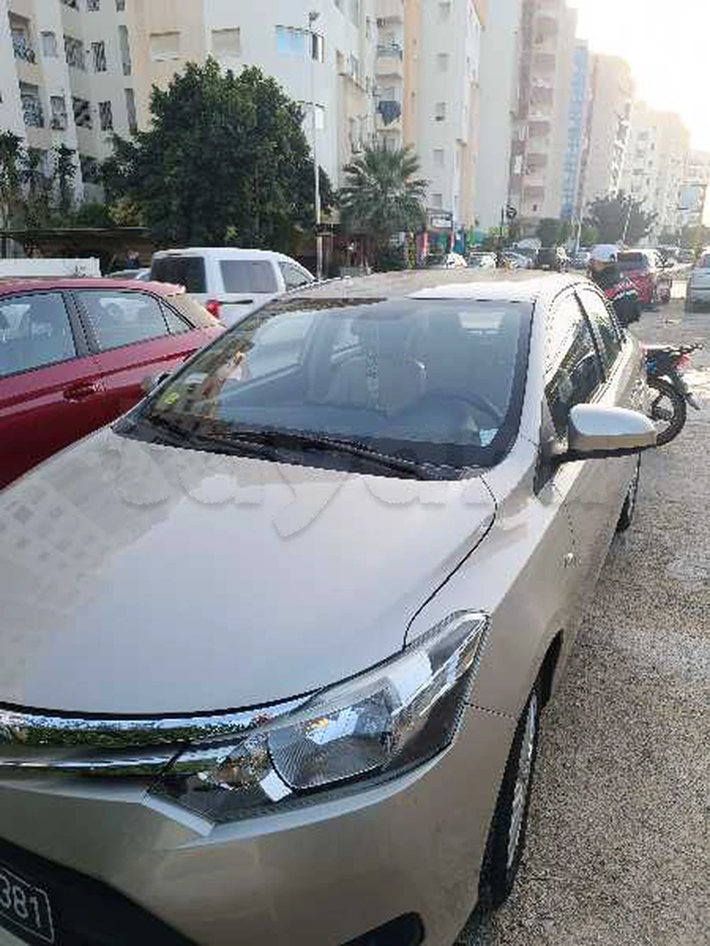 Carte voiture Toyota Yaris