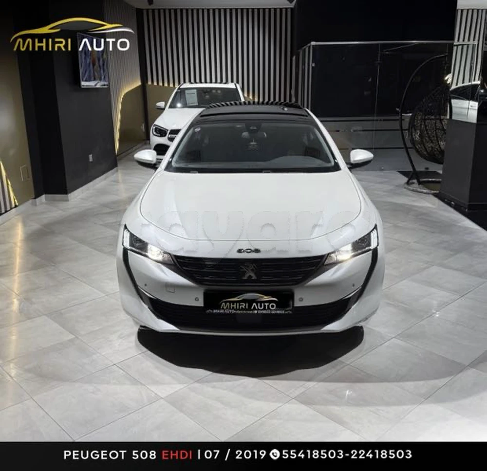 Carte voiture Peugeot 508