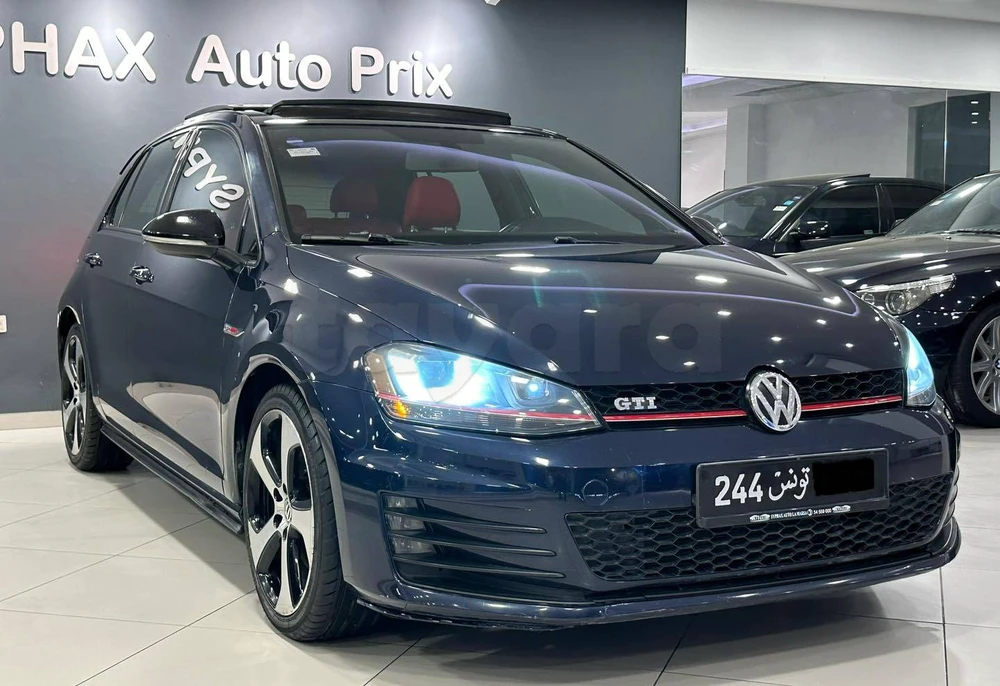 Carte voiture Volkswagen Golf 7