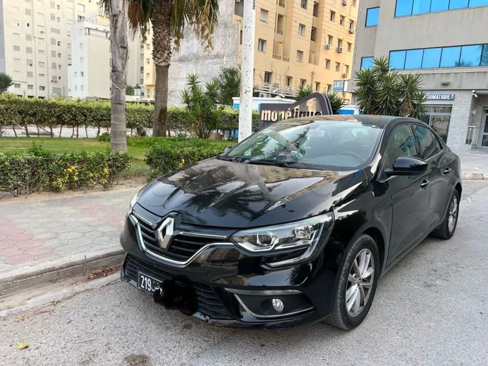 Carte voiture Renault Megane